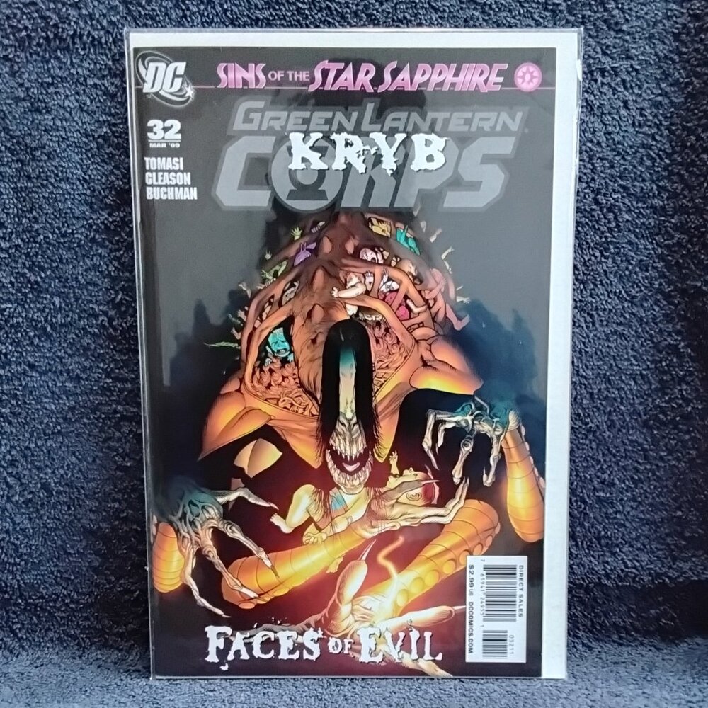 3/$25 2009 Green Lantern Corps 32 KRYB by DC Comics!!